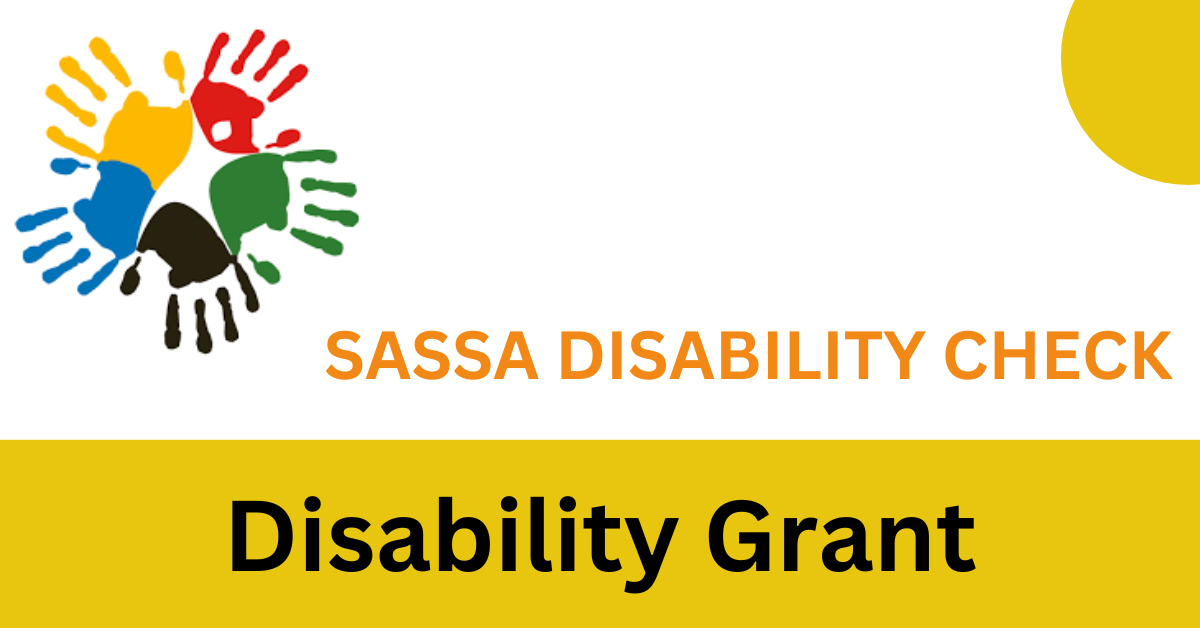 The SASSA Disability