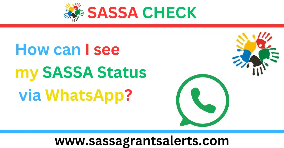 SASSA WhatsApp